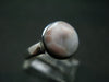 Natrolite Sterling Silver Ring From Indonesia - Size 7.5