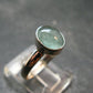 Extremely Rare Grandidierite Silver Ring From Madagascar - Size 7 - 2.37 Grams