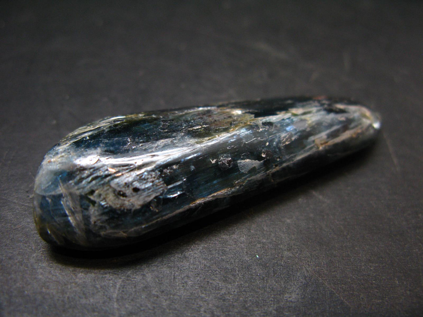 Blue Kyanite Tumbled Stone From Brazil - 2.3"