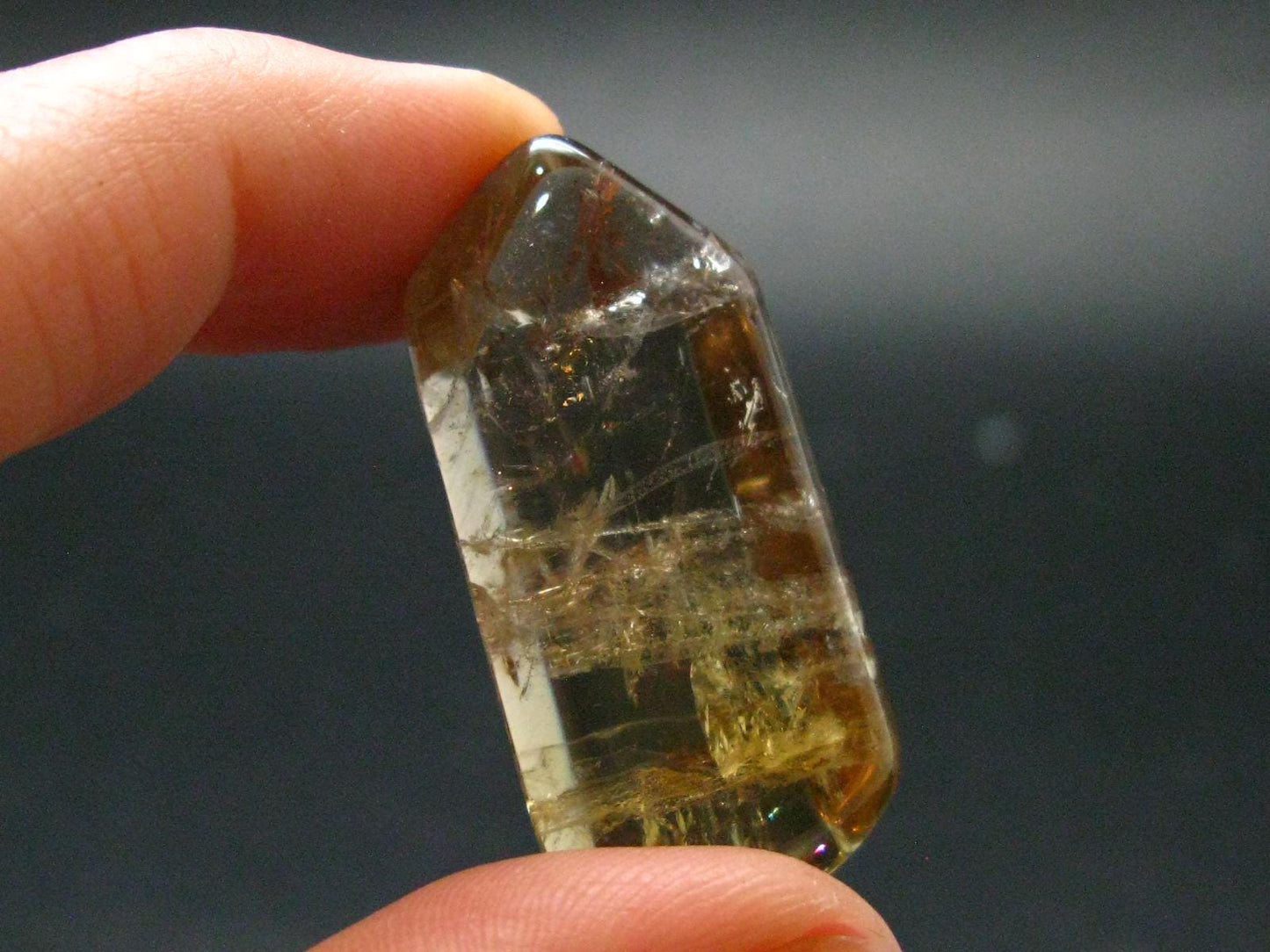 Stunning Natural Unheated Citrine Crystal from Zambia - 12.0 Grams - 1.4"