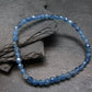 Santa Maria Aquamarine Genuine Bracelet ~ 7 Inches ~ 4mm Round Facetted Beads