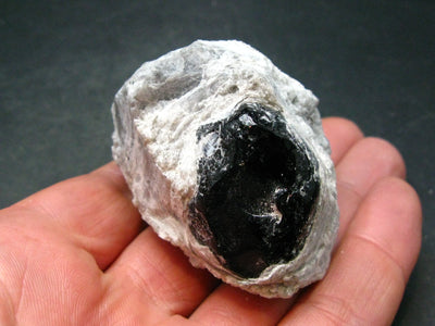 Apache Tear Obsidian In Matrix From Mexico - 2.5"