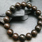 Meteorite Chondrite Genuine Bracelet ~ 7 Inches ~ 12mm Round Beads