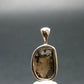 Phenakite Phenacite Crystal Silver Pendant From Brazil - 0.8" - 1.77 Grams