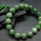 Green Garnet Tsavorite Genuine Bracelet ~ 7 Inches ~ 12mm Round Beads