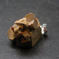 Vanadinite Crystal Silver Pendant From Morocco - 1.0" - 11.75 Grams