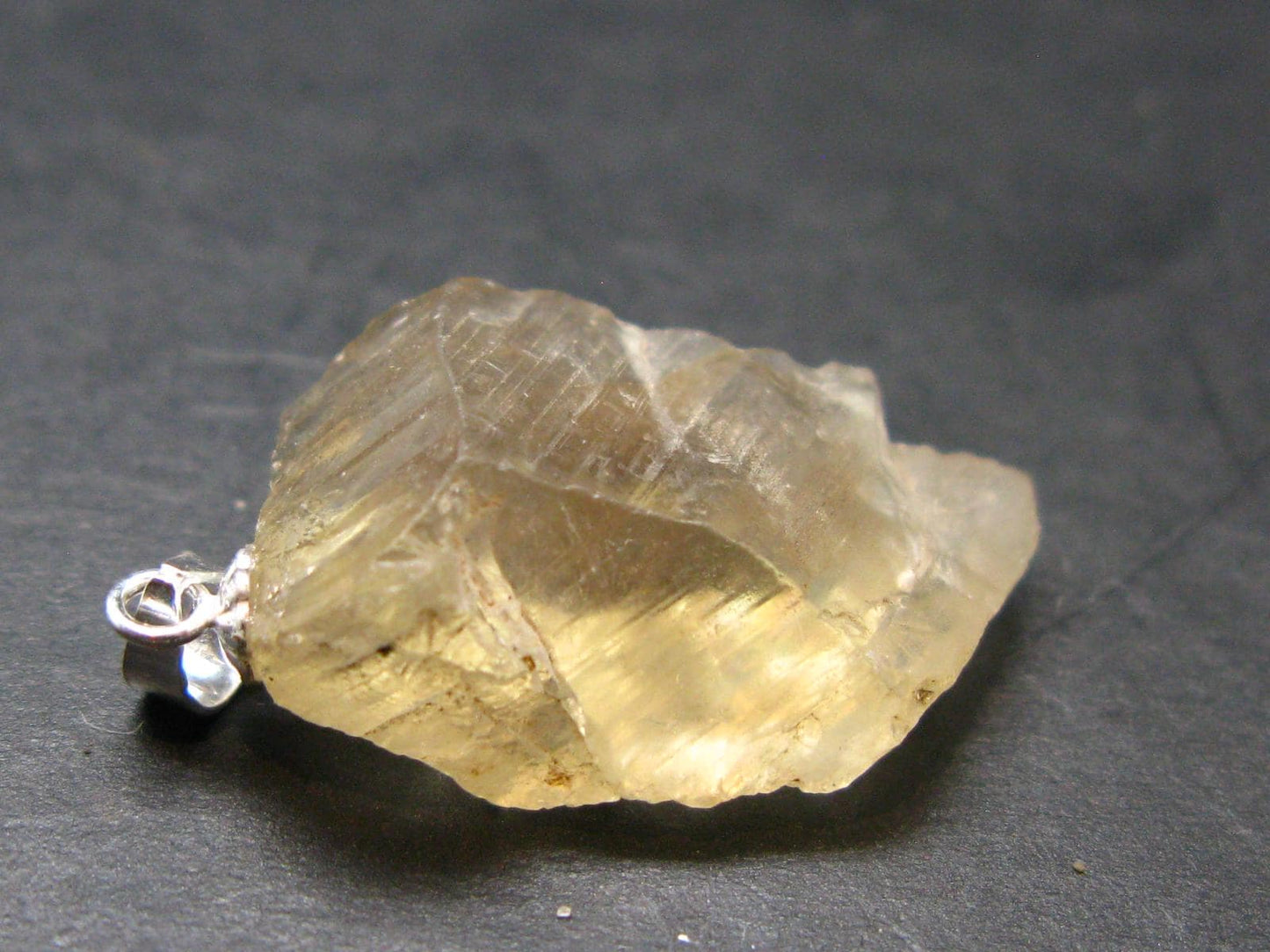 Oregon Sunstone Silver Pendant From USA - 1.2" - 18.6 Carats
