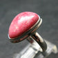 Thulite Silver Pendant From Norway - 5.21 Grams - Size 8