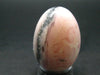 Rare Pink Opal Egg from Peru - 95.47 Grams, 2.1"