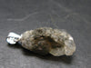 Phenakite Phenacite Silver Pendant from Brazil - 0.9 Inches - 1.95 Grams