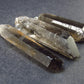 Lot of 3 Natural Large Terminated Smoky Quartz Crystal Pendants from Brazil