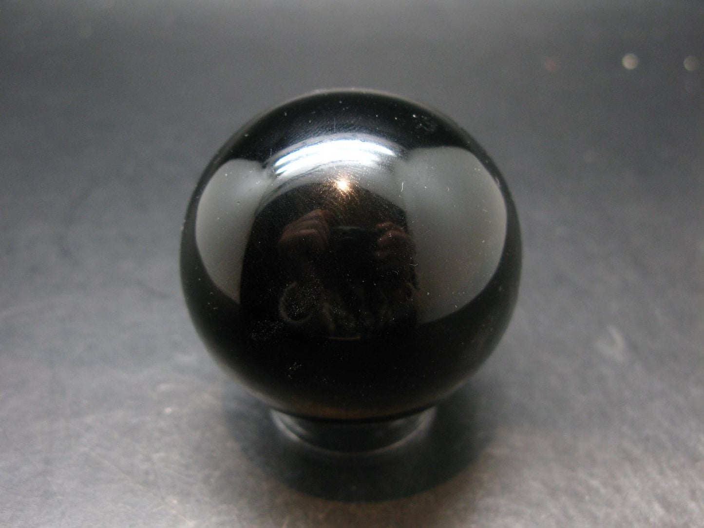 Black Obsidian Sphere From Mexico - 2.1" - 194 Grams
