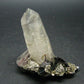 Perfect Arsenopyrite Wolframite on Quartz Cluster from Portugal - 2.7"