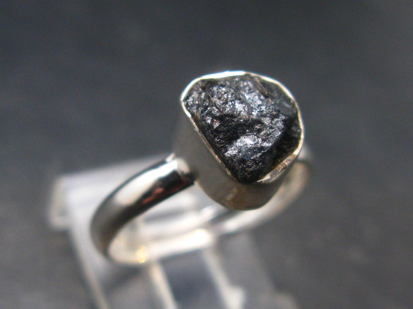 Alexandrite Crystal Silver Ring From Zimbabwe - Size 7 - 2.51 Grams