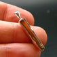 Zincite Zinkite Crystal 925 Silver Pendant From Poland - 1.2" - 2.20 Grams