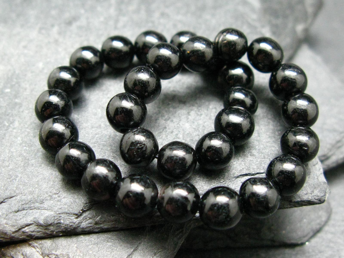 Hypersthene Genuine Bracelet ~ 7 Inches ~ 6mm Round Beads