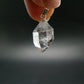 Fine Natural Herkimer Diamond Silver Pendant From New York 0.9" - 2.0 Grams