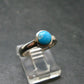 Genuine Turquoise Sterling Silver Ring - 2.14 Grams - Size 6