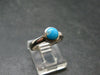 Genuine Turquoise Sterling Silver Ring - 2.14 Grams - Size 6