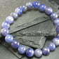Tanzanite Genuine Bracelet ~ 7 Inches ~ 9mm Round Beads