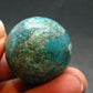 Quantum Quattro Sphere - Malachite Shattuckite Chrysocola Dioptase - 1.1" - 29.69 Grams