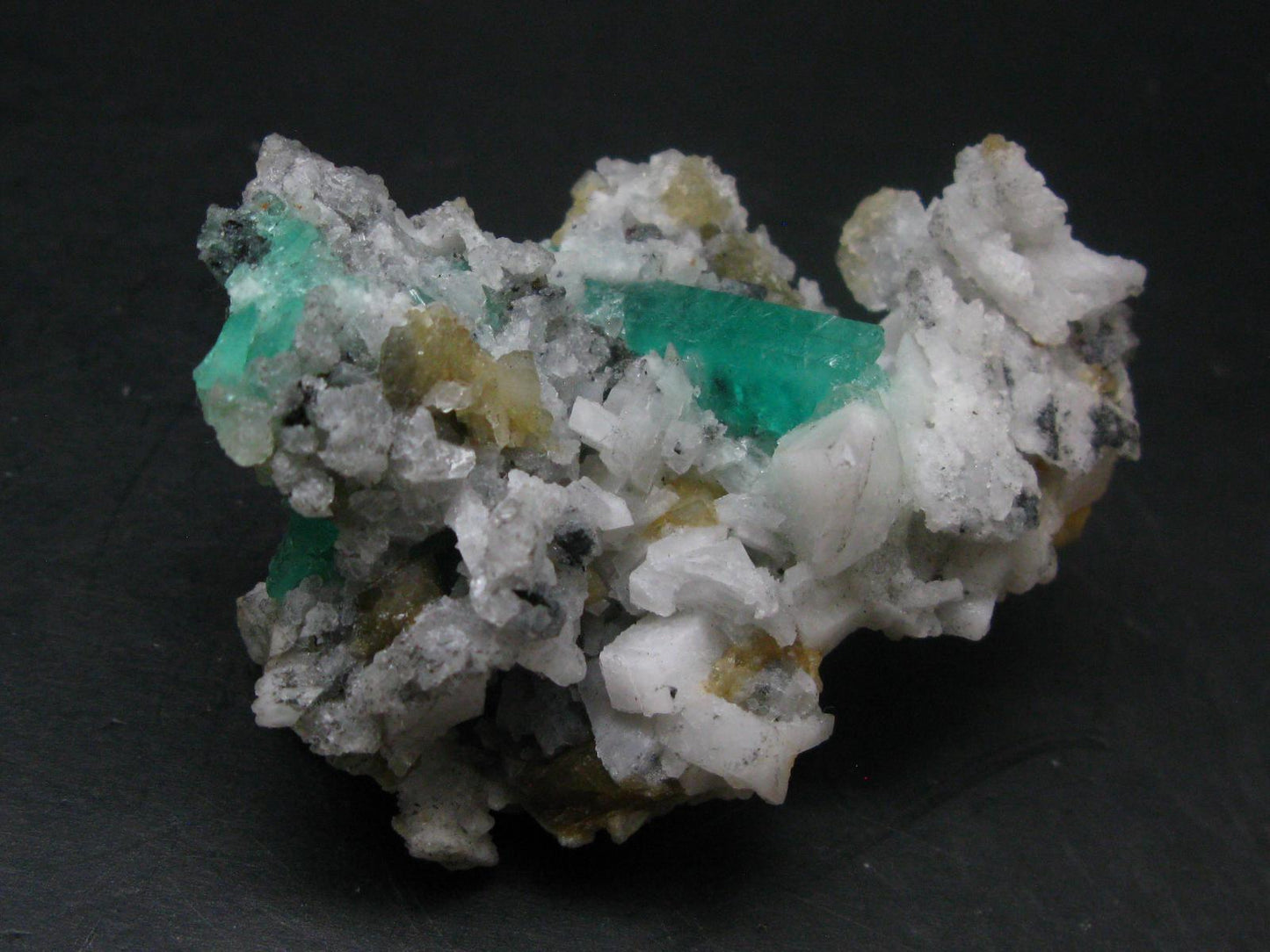 Emerald Beryl Crystal On Matrix From China - 3.0"- 85.85 Grams