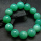 AAA Grade Chrysoprase Genuine Bracelet ~ 7 Inches ~ 16mm Round Beads