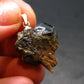 Cassiterite Silver Pendant From Bolivia - 1.1" - 11.42 Grams