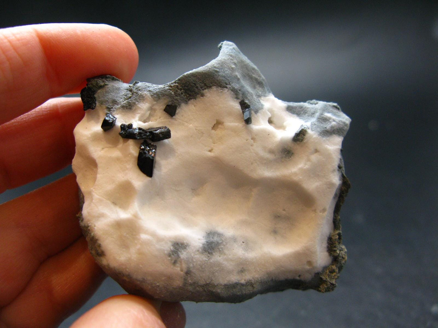 Neptunite on Natrolite Cluster From California - 2.3"