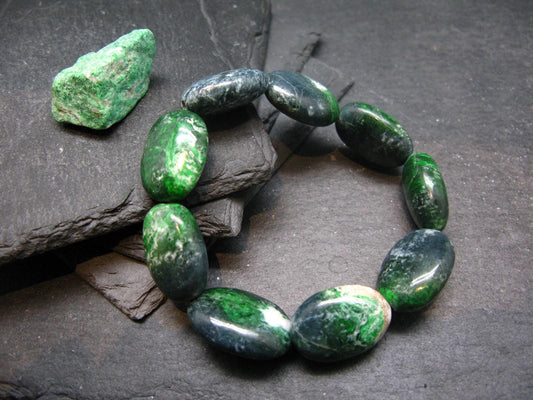 Maw Sit Sit Genuine Bracelet ~ 7 Inches ~ 20mm Oval Beads