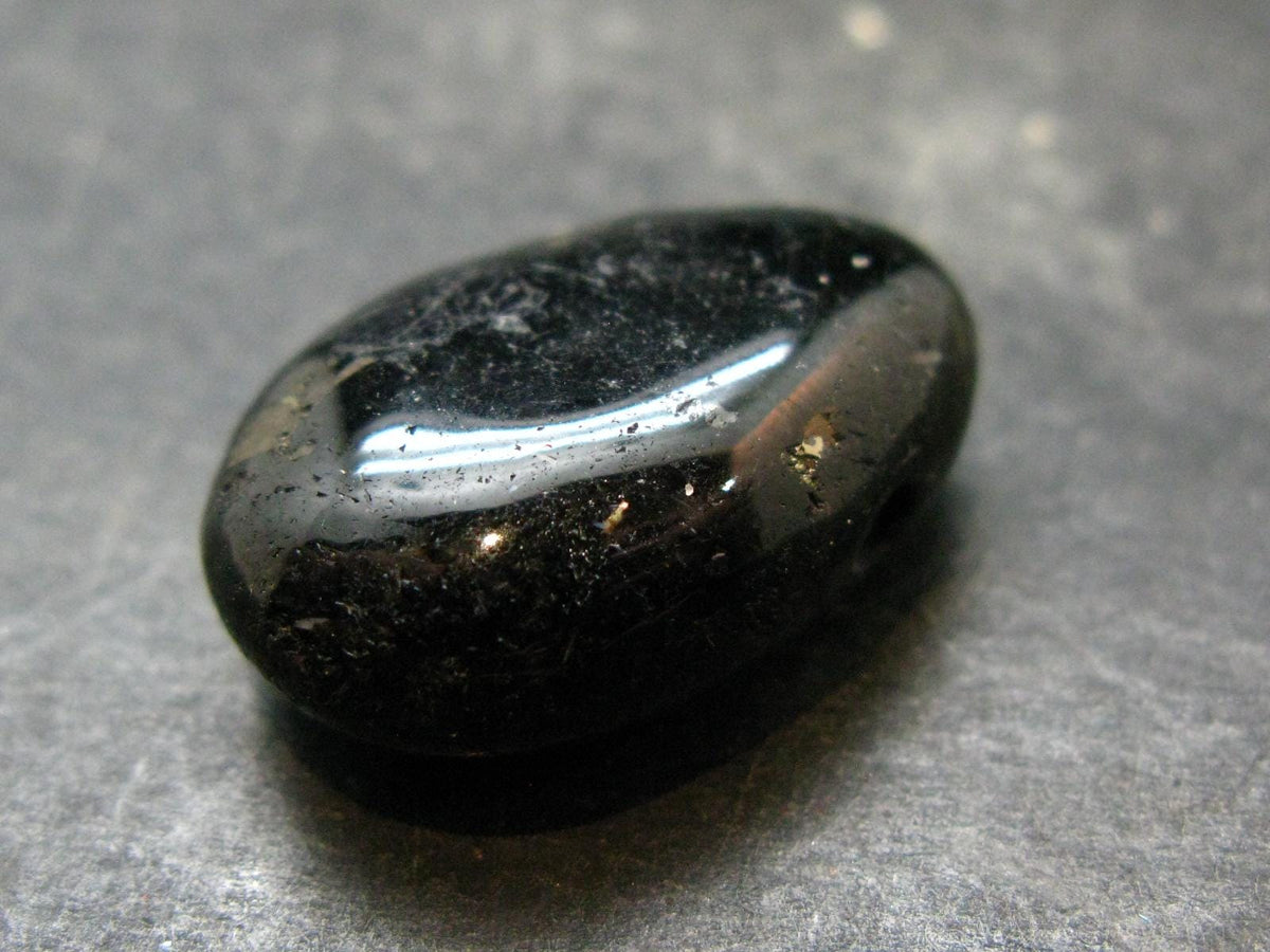 Nuumite Nuummite Metal Free Pendant From Greenland - 1.1" - 9.64 Grams