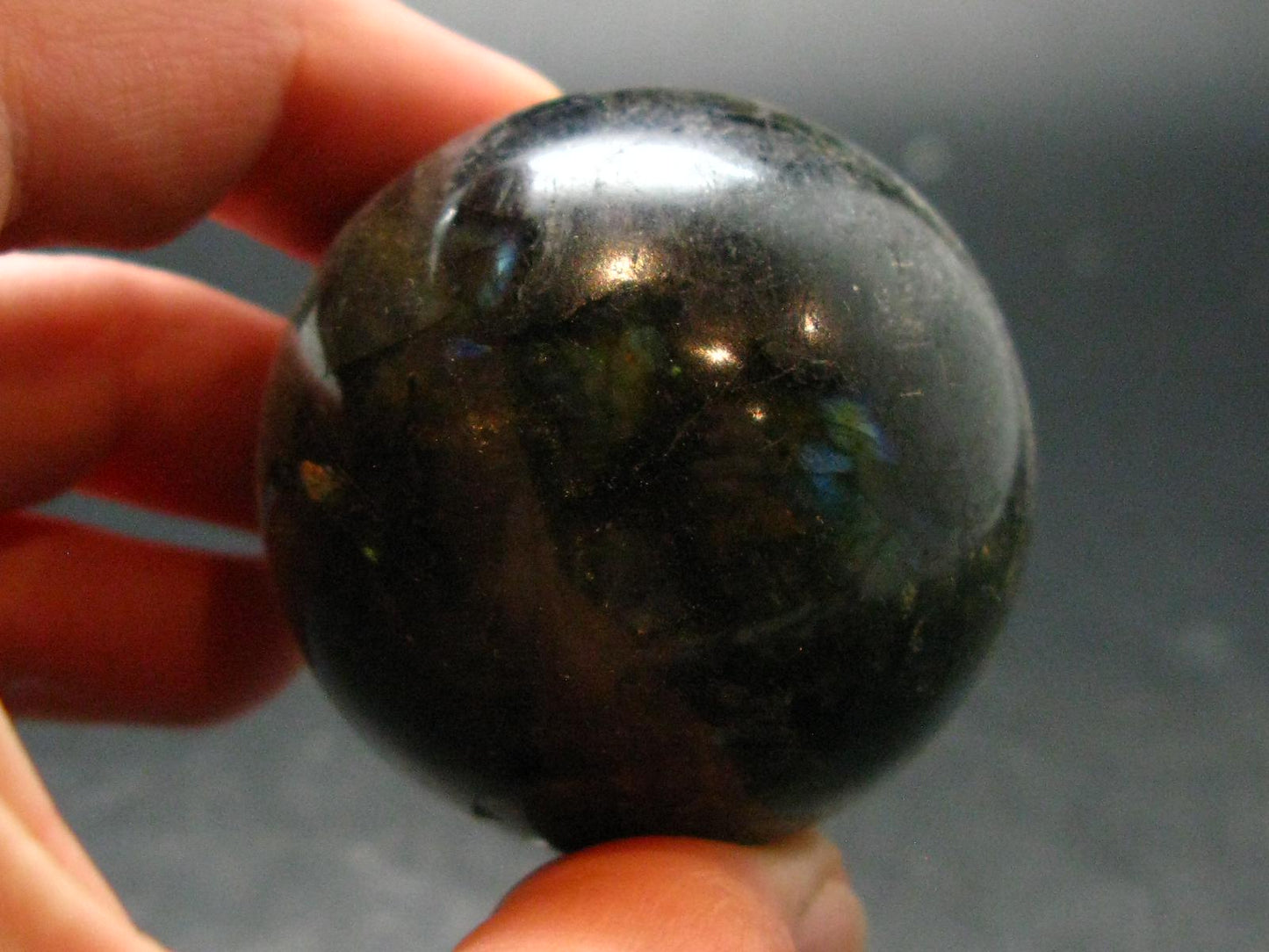Labradorite Sphere from Madagascar - 1.5"