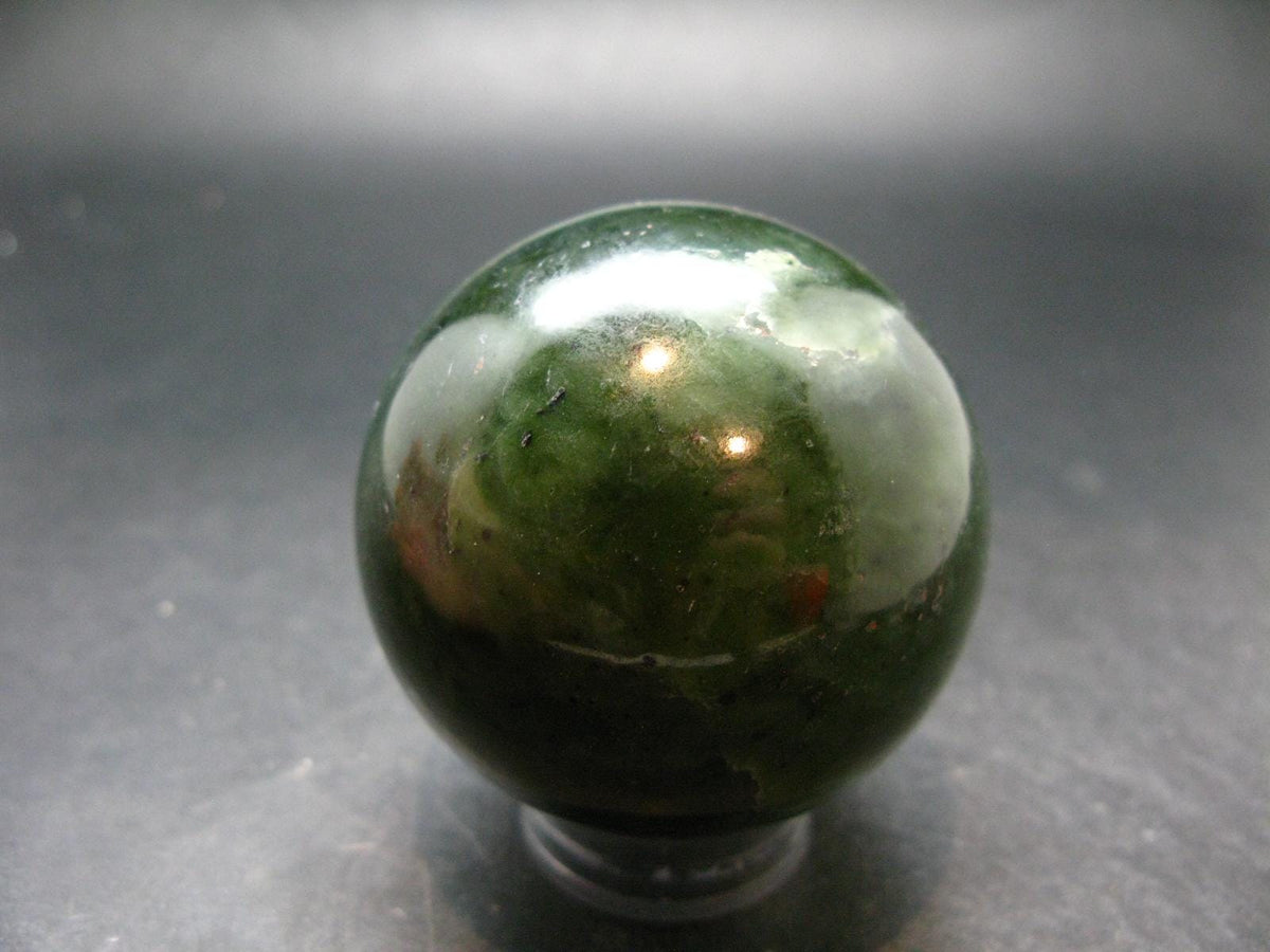Nephrite Jade 2.3" Sphere Ball From Canada - 334.29 Grams