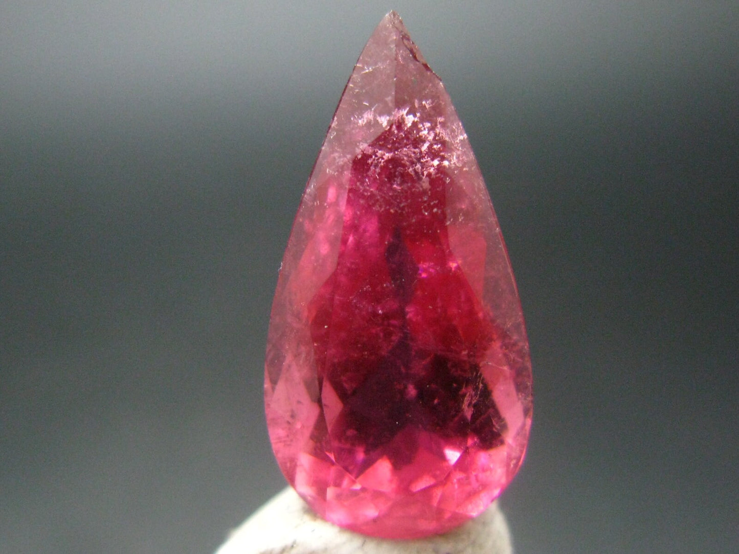 Pink Tourmaline Cut Stone Gem From Brazil - 8.94 Carats - 20x10mm