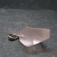 Symbol of Love and Beauty!! Natural Rose Quartz Pendant In 925 Silver From Brazil - 1.1" - 4.0 Grams