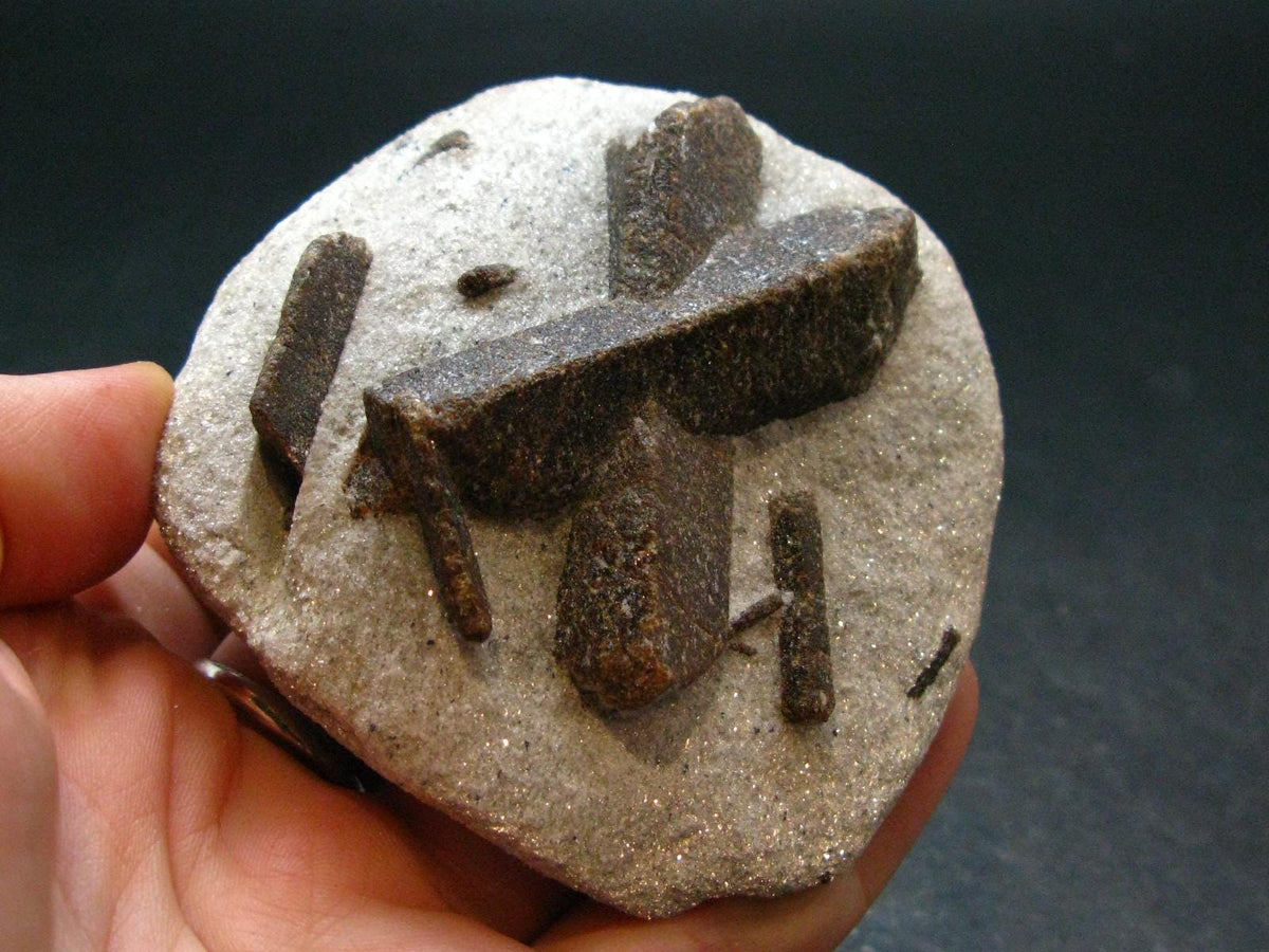 A Perfect Staurolite Crystal from Russia - 2.8" - 126.69 Grams