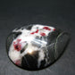 Cinnabar in Dolomite Cabochon from China - 16.52 Grams - 43 x 34 mm