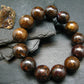 Boulder Opal Genuine Bracelet ~ 7 Inches ~ 16mm Round Beads