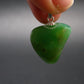 Chrysoprase Silver Pendant From Australia - 0.9" - 4.03 Grams