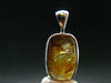 Rare Herderite Crystal Silver Pendant from Brazil - 0.7" - 1.36 Grams