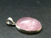 Pink Morganite Silver Pendant From Brazil - 1.5" - 9.71 Grams
