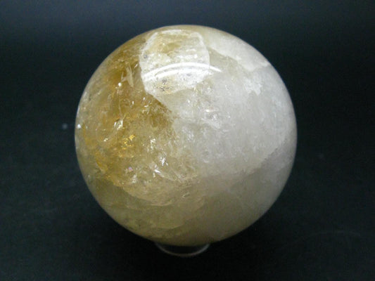 Citrine Sphere From Brazil - 2.2" - 215.77 Grams