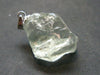 Nice Prasiolite Green Amethyst Sterling Silver Pendant - 1.1" - 24.75 Carats