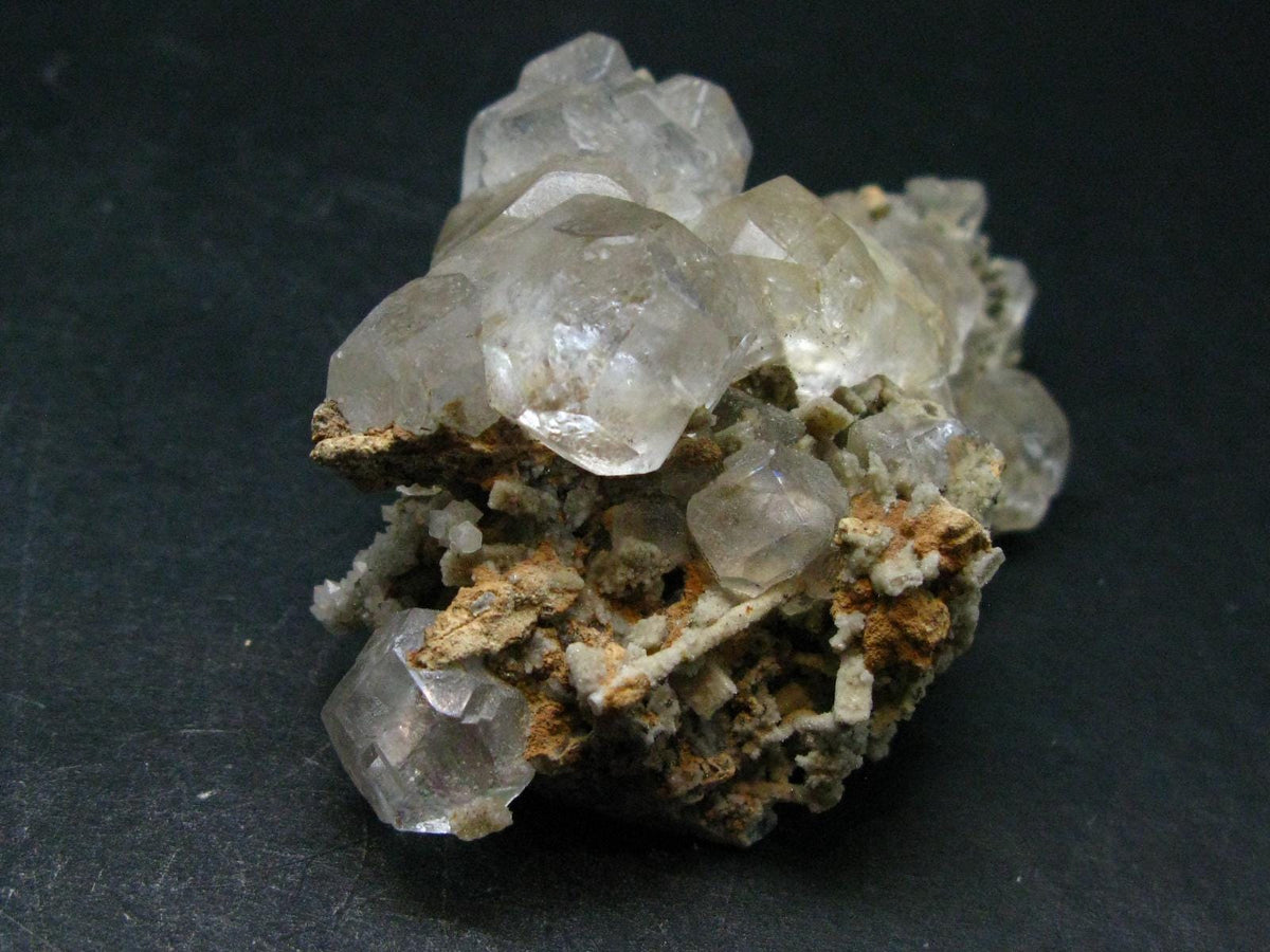Colorless Fluorite Cluster From Russia - 3.2"