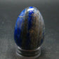 Beautiful Blue Lapis Lazuli Egg from Afghanistan - 2.1" - 119.37 Grams