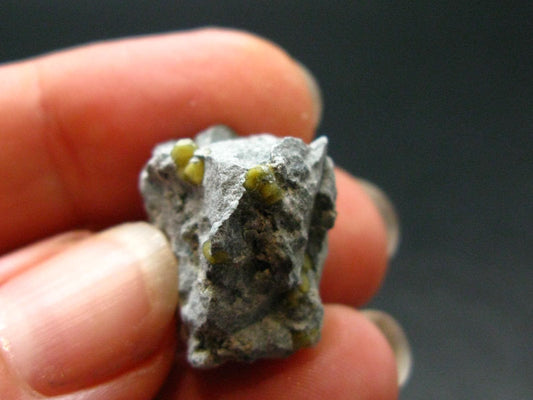 Very Rare Narsarsukite Cluster From Canada - 0.7" - 3.51 Grams