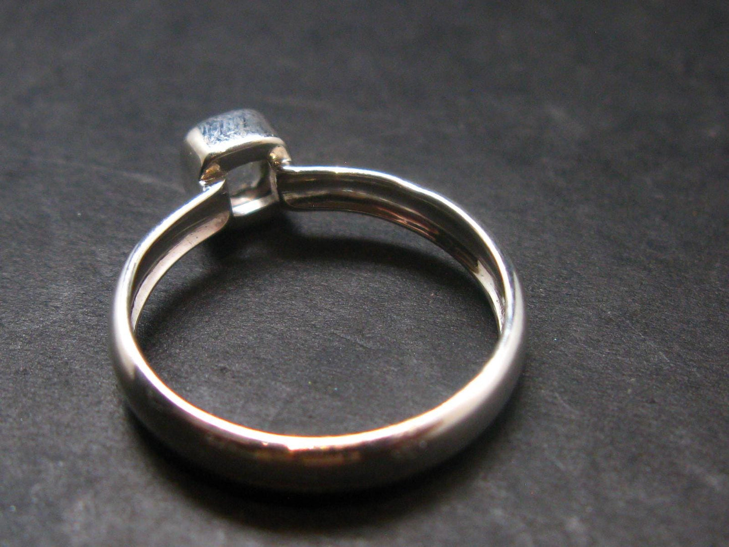 0.48 Carat Phenakite Phenacite Gem Sterling Silver Size 6 Ring from Russia - 1.59 Grams