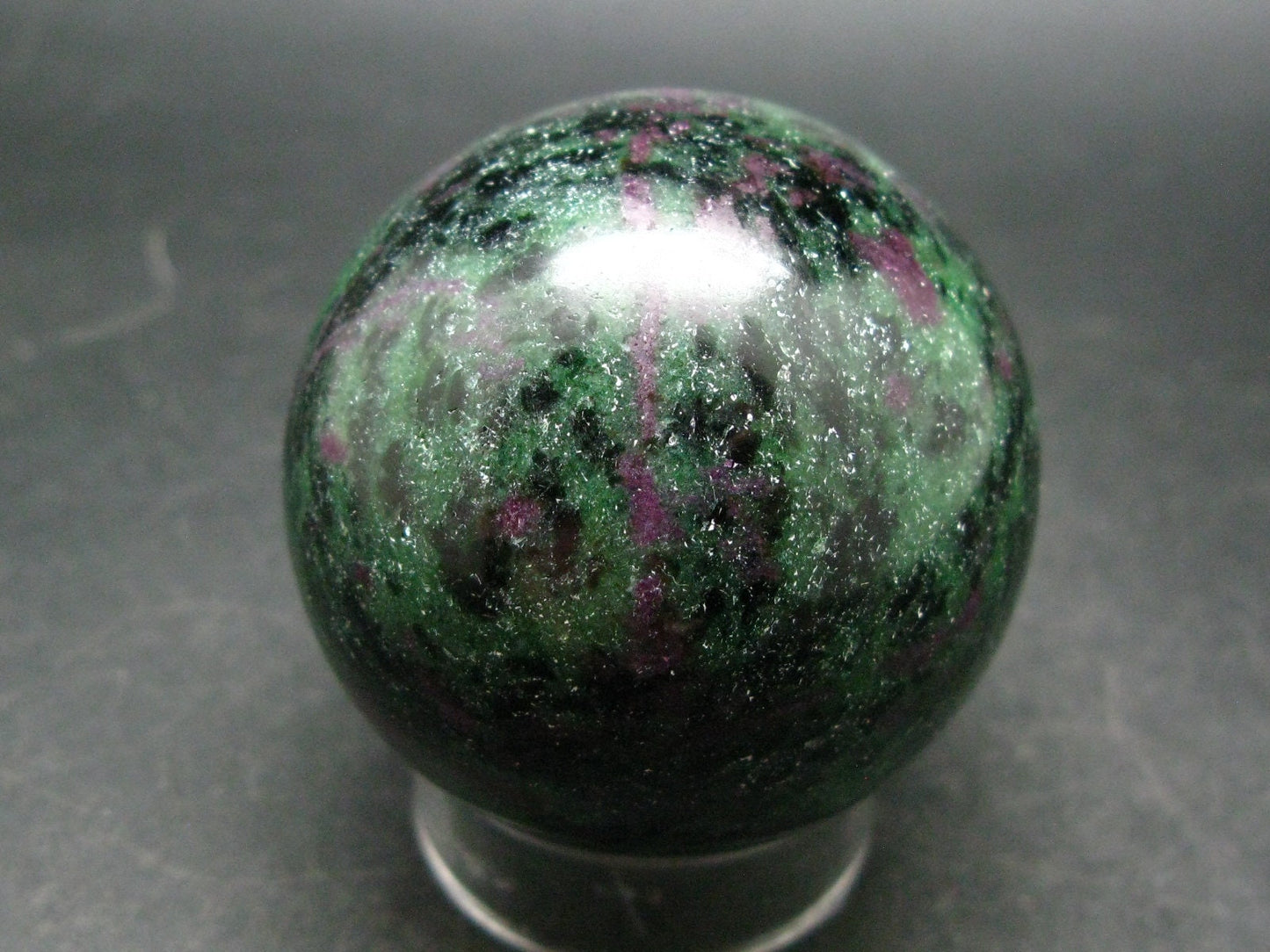 Ruby In Zoisite Sphere from India - 1.8" - 160.5 Grams