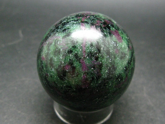 Ruby In Zoisite Sphere from India - 1.8" - 160.5 Grams