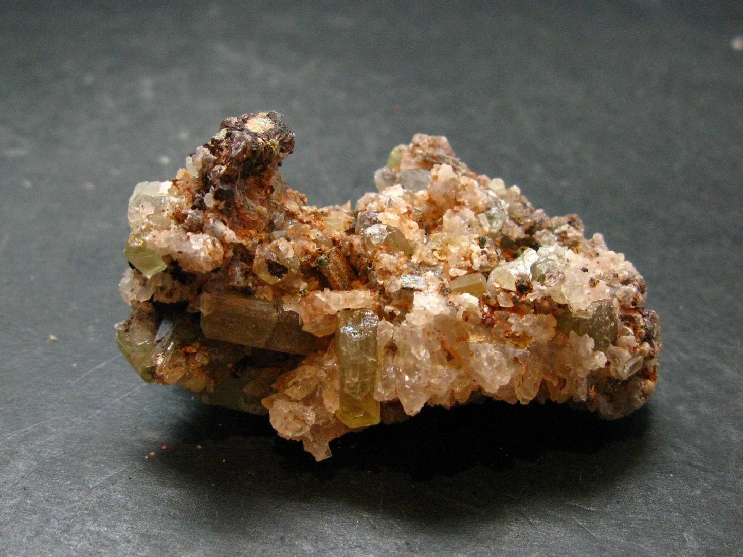 Golden Apatite Cluster From Mexico - 2.3" - 50.54 Grams